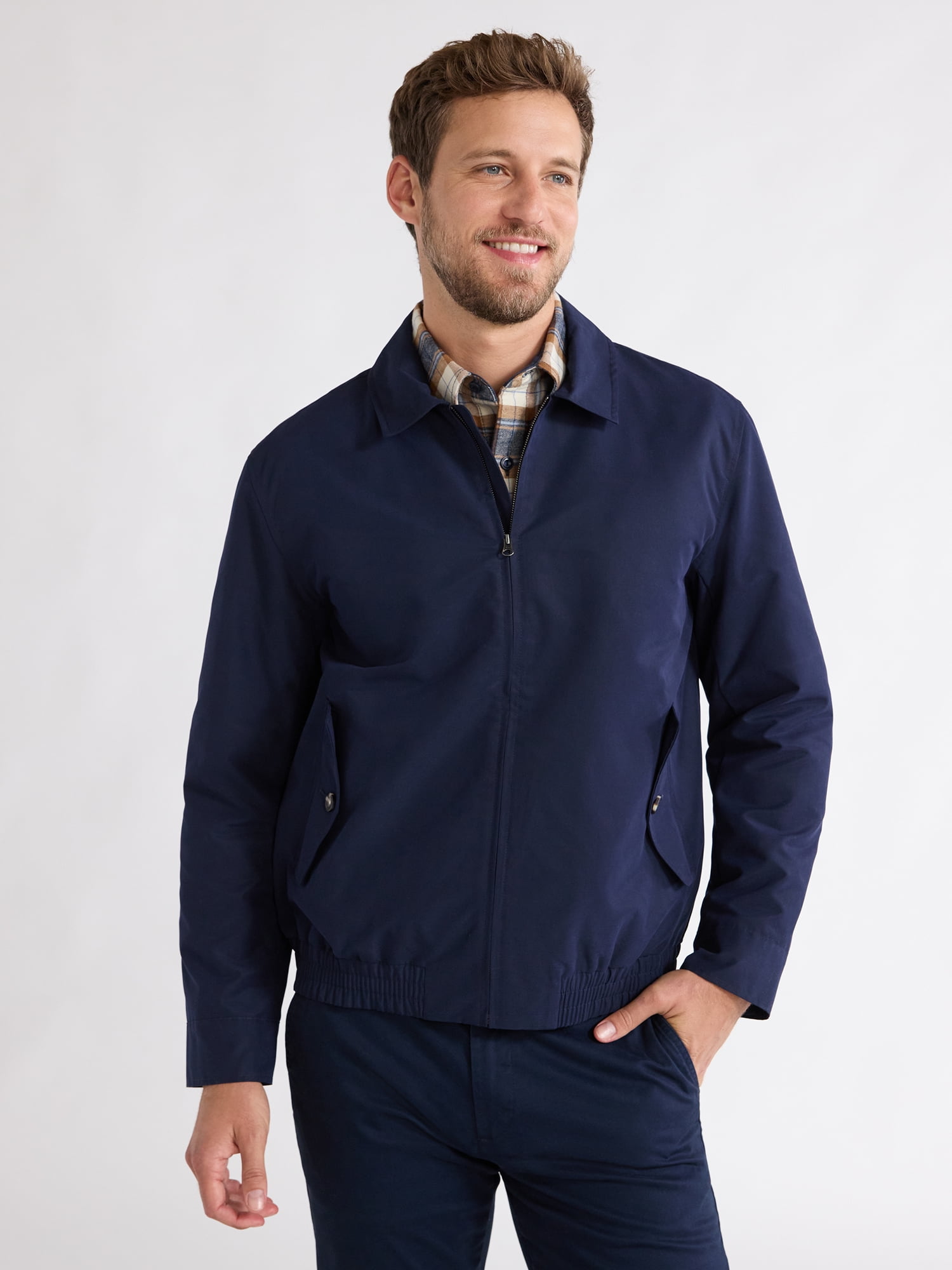 Free Assembly Men's Harrington Jacket, Sizes S-3XL - Walmart.com Free Assembly Men's Harrington Jacket, Sizes S-3XL - Walmart.com