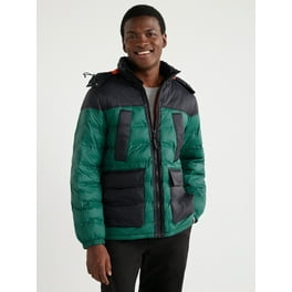 Free Assembly Men's Diamond Quilted Bomber Jacket