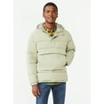 thumbnail image 1 of Free Assembly Men's Hoodie Puffer Jacket, 1 of 7