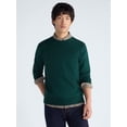 thumbnail image 1 of Free Assembly Men's Crewneck Sweater with Long Sleeves, Midweight, Sizes XS-3XLT, 1 of 6
