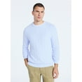 thumbnail image 1 of Free Assembly Men's Long Sleeve Crewneck Textured Sweater, Sizes S-3XL, 1 of 5
