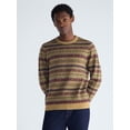thumbnail image 1 of Free Assembly Men's Fair Isle Sweater with Long Sleeves, Midweight, Sizes XS-3XLT, 1 of 6