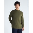 thumbnail image 1 of Free Assembly Men's Roll Neck Cotton Sweater with Long Sleeves, Midweight, Sizes XS-3XLT, 1 of 5