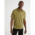 thumbnail image 1 of Free Assembly Mens Cotton Polo Shirt with Short Sleeves, Sizes XS-3XL, 1 of 5