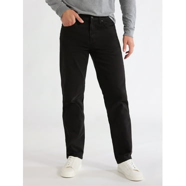 Free Assembly Men’s Modern Straight Five Pocket Pants, Sizes 30-42