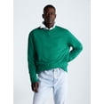 thumbnail image 1 of Free Assembly Men's Oversized Fleece Crewneck Sweatshirt with Long Sleeves, Sizes XS-3XL, 1 of 5