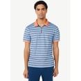 thumbnail image 1 of Free Assembly Men's Oxford Pique Zip Polo Shirt, 1 of 6