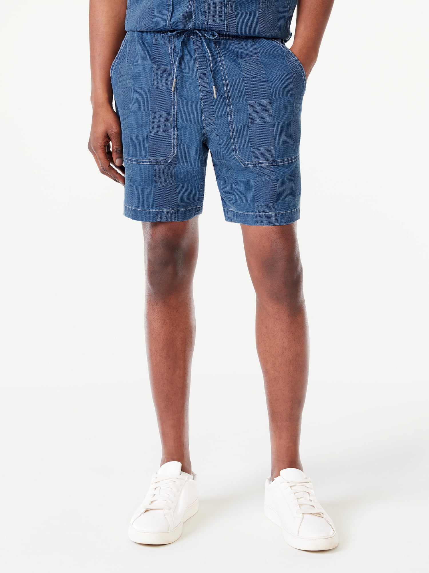 Free Assembly Men's Patchwork Shorts
