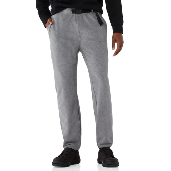 Free Assembly Men's Polar Fleece Belted Sweatpants