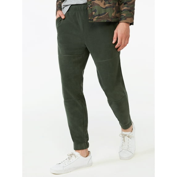 Free Assembly Men's Polar Fleece Joggers
