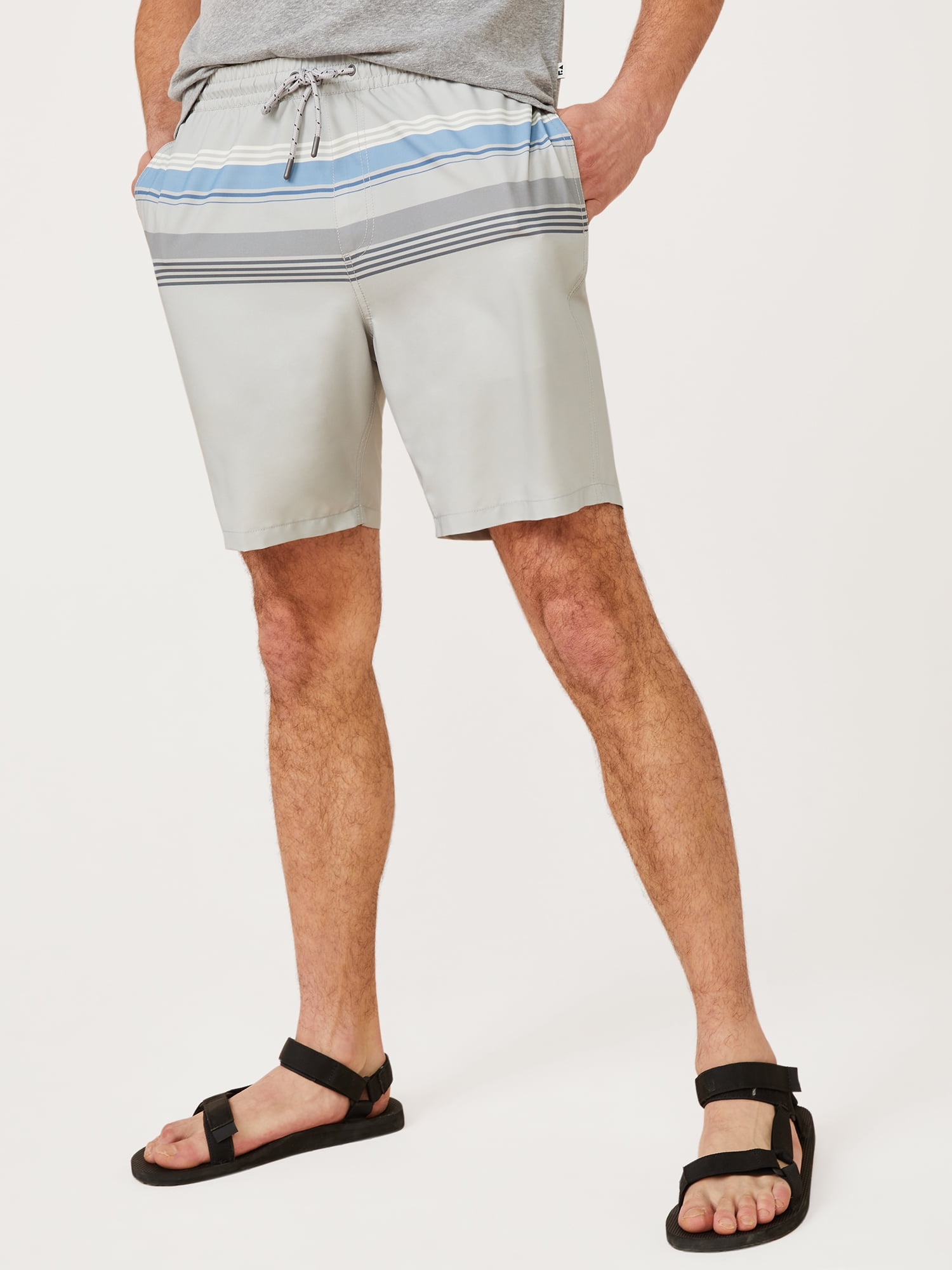 Free Assembly Men's Polyester Spandex Board Shorts (Swim)