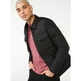 Free Assembly Men's Quilted Layering Jacket