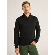FREE ASSEMBLY Men's Shawl Collar Pullover, Sizes XS-3XL