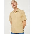 thumbnail image 1 of Free Assembly Men's Short Sleeve Camp Shirt, 1 of 5