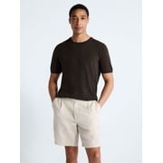 Men's Sweater Tee with Short Sleeves, Sizes S-3XL