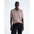 thumbnail image 1 of Free Assembly Men's Textured Polo Sweater with Short Sleeves, Lightweight, Sizes XS-3XL, 1 of 6