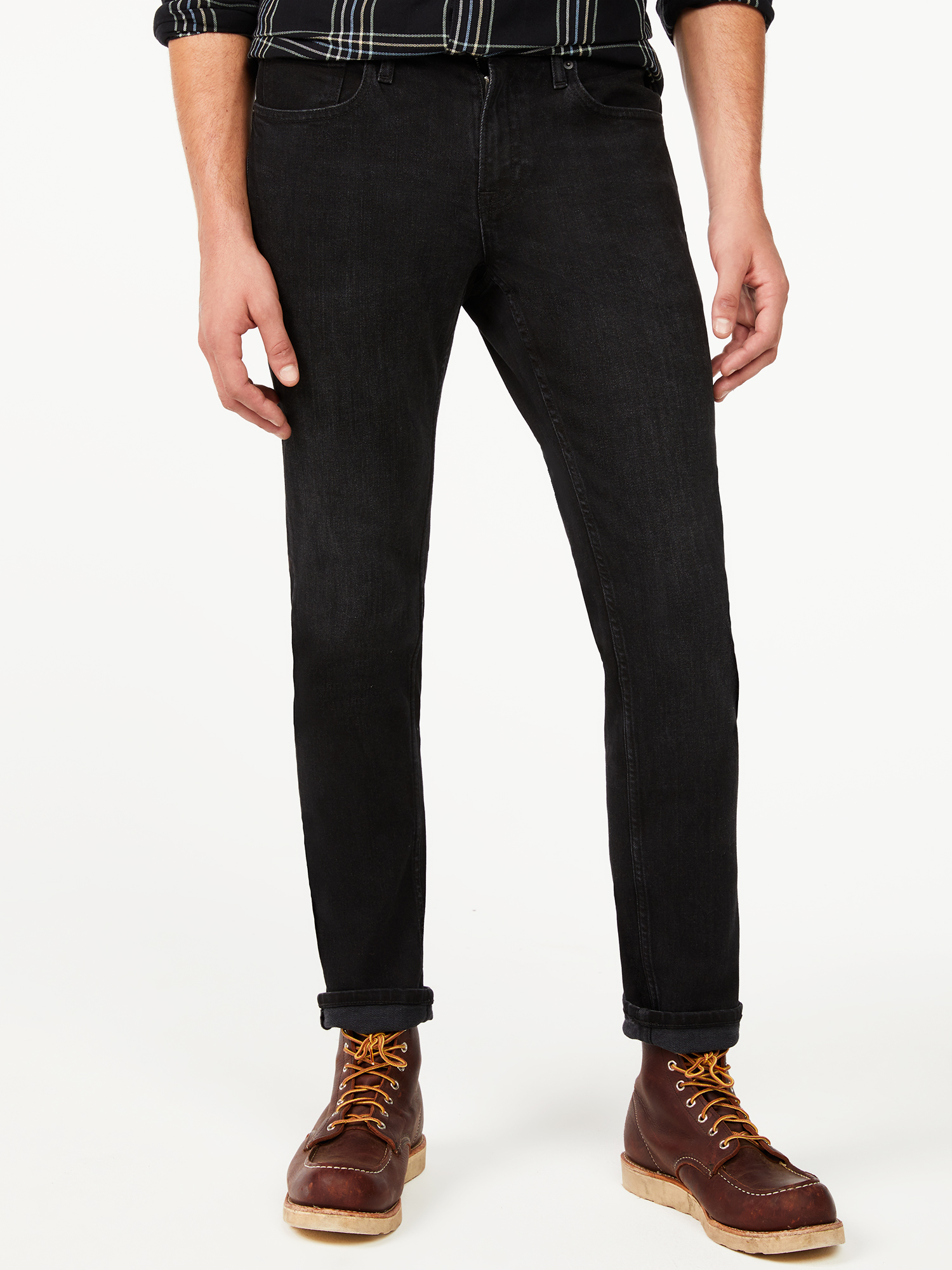 Free Assembly Men's Slim Fit Jeans - image 1 of 5