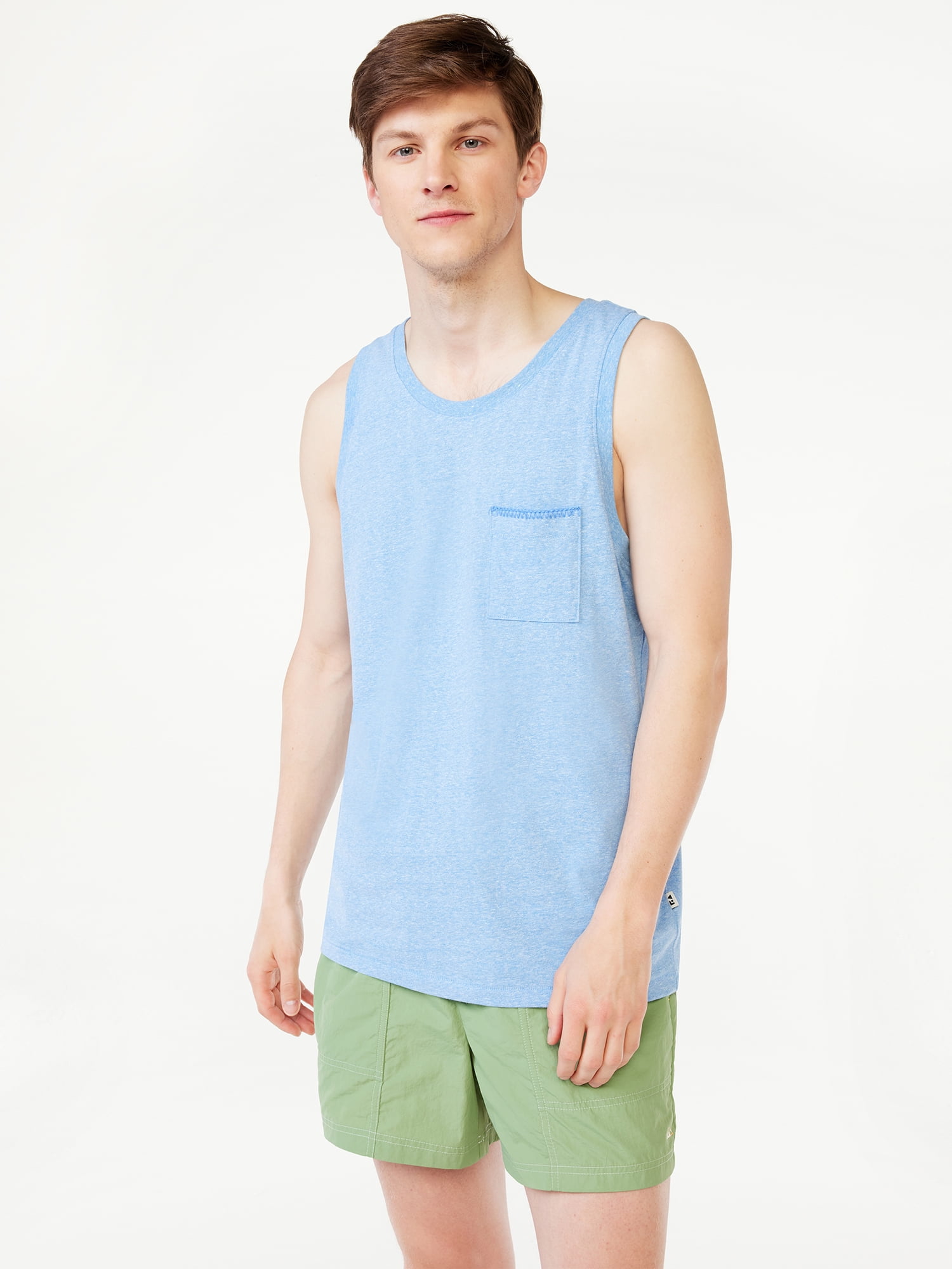 Free Assembly Men's Snow Heather Tank Top