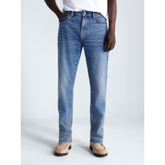 Free Assembly Men's Straight Fit Jeans, Waist Sizes 29-40
