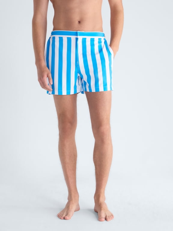 Men's Tailored Swim Trunks, 4" Inseam, Sizes S-XXXL
