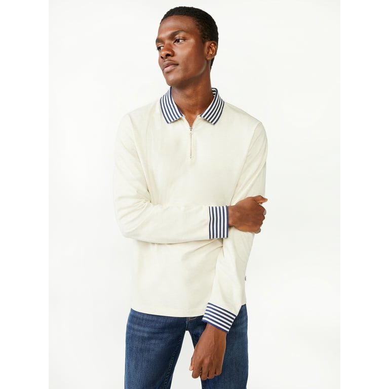 J crew stretch pique cheap polo