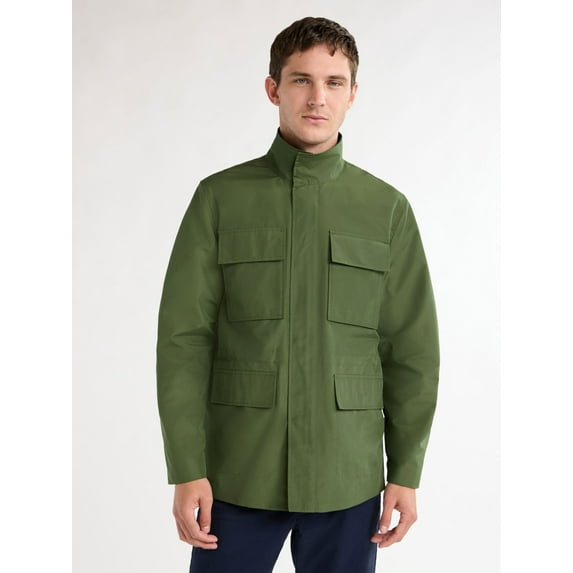 Free Assembly Men’s Utility Jacket, Sizes XS-3XL