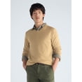 thumbnail image 1 of Free Assembly Men's V-Neck Sweater with Long Sleeves, Midweight, Sizes XS-3XLT, 1 of 6
