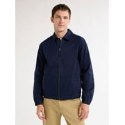 Men’s Zip Front Coaches Jacket, Sizes S-3XL