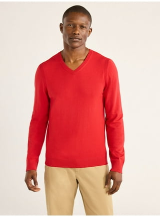 Red sweater mens new arrivals