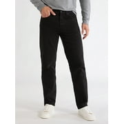 Free Assembly Men’s Mid Rise Modern Straight 5 Pocket Pant, Sizes 29-40