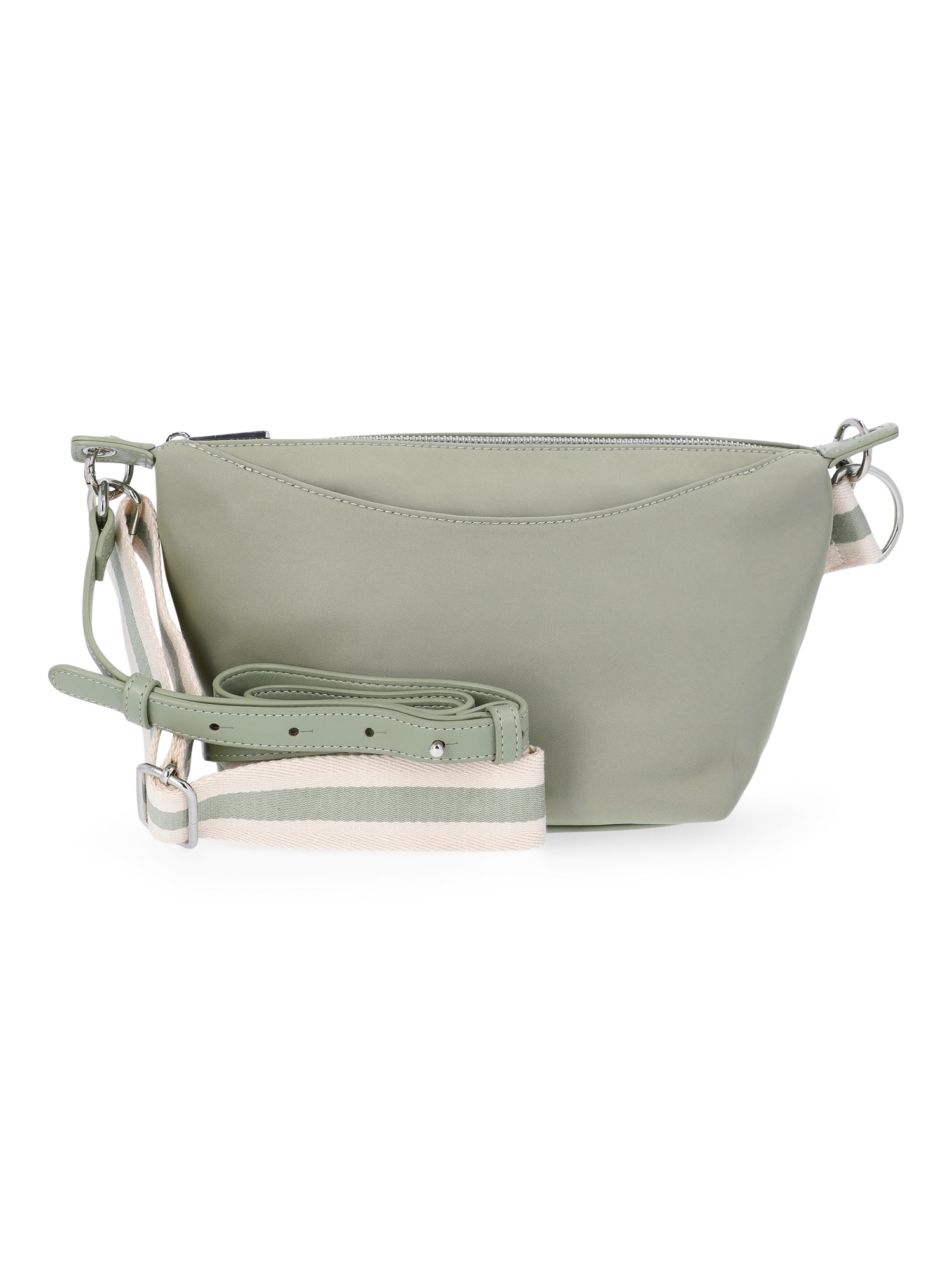 Free Assembly Women's Crossbody Handbag, Sage Green