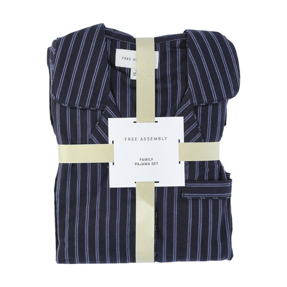 Free Assembly Matching Family Pajamas Dog or Cat Notch Collar Cotton PJ Shirt, Sizes XS-XXL