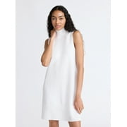 FREE ASSEMBLY Women's and Women's Plus Sleeveless Sweater Mini Dress, Sizes XS-4X