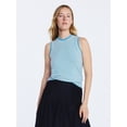 thumbnail image 1 of Free Assembly Women's Cozy Yarn Sleeveless Sweater Shell, Lightweight, Sizes XS-XXL, 1 of 6