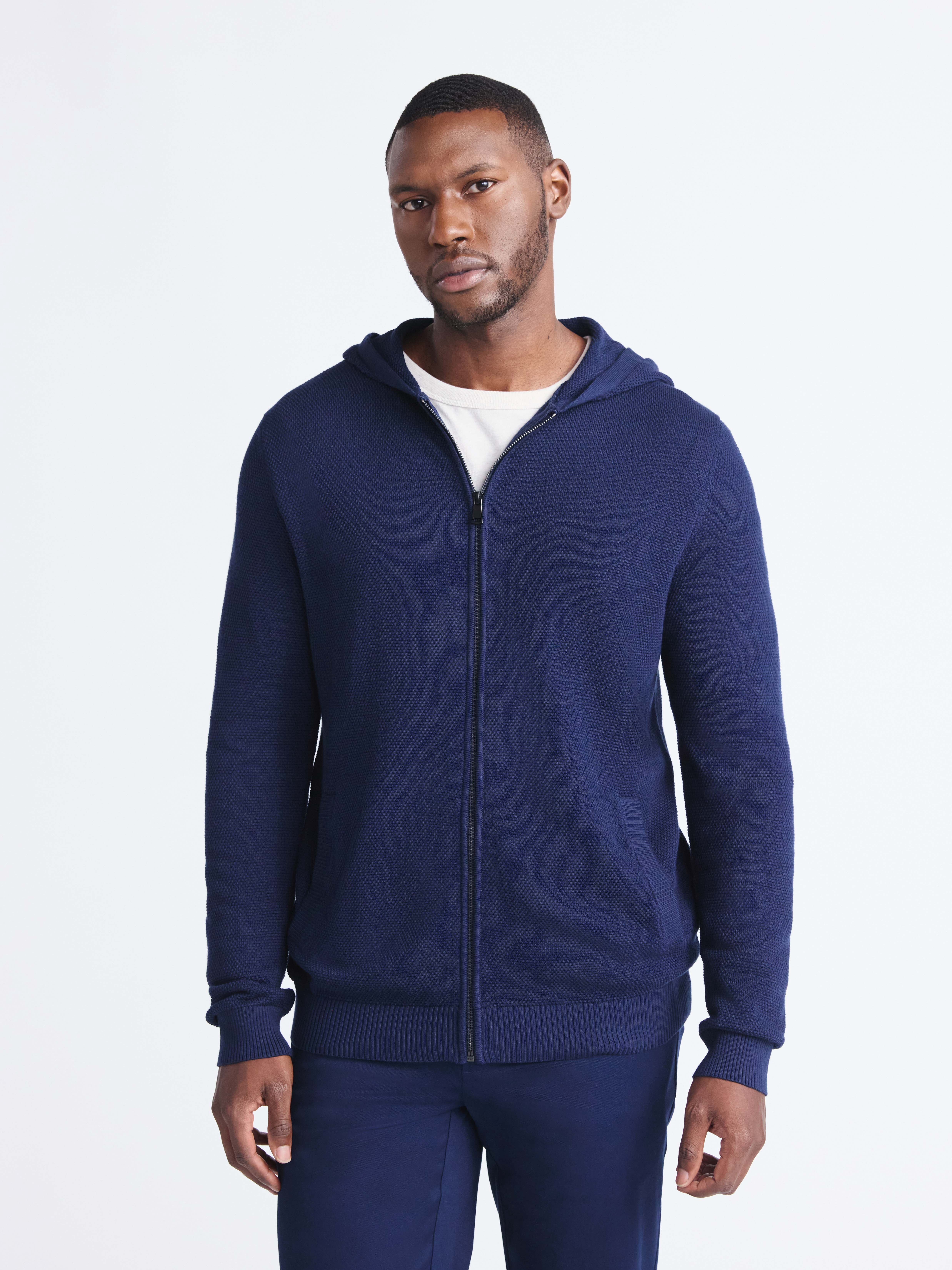 Free Assembly Men's Hoodie Sweater with Long Sleeves, Sizes S-3XL