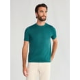 thumbnail image 1 of Free Assembly Men's Sweater Tee with Short Sleeves, Sizes S-3XL, 1 of 7