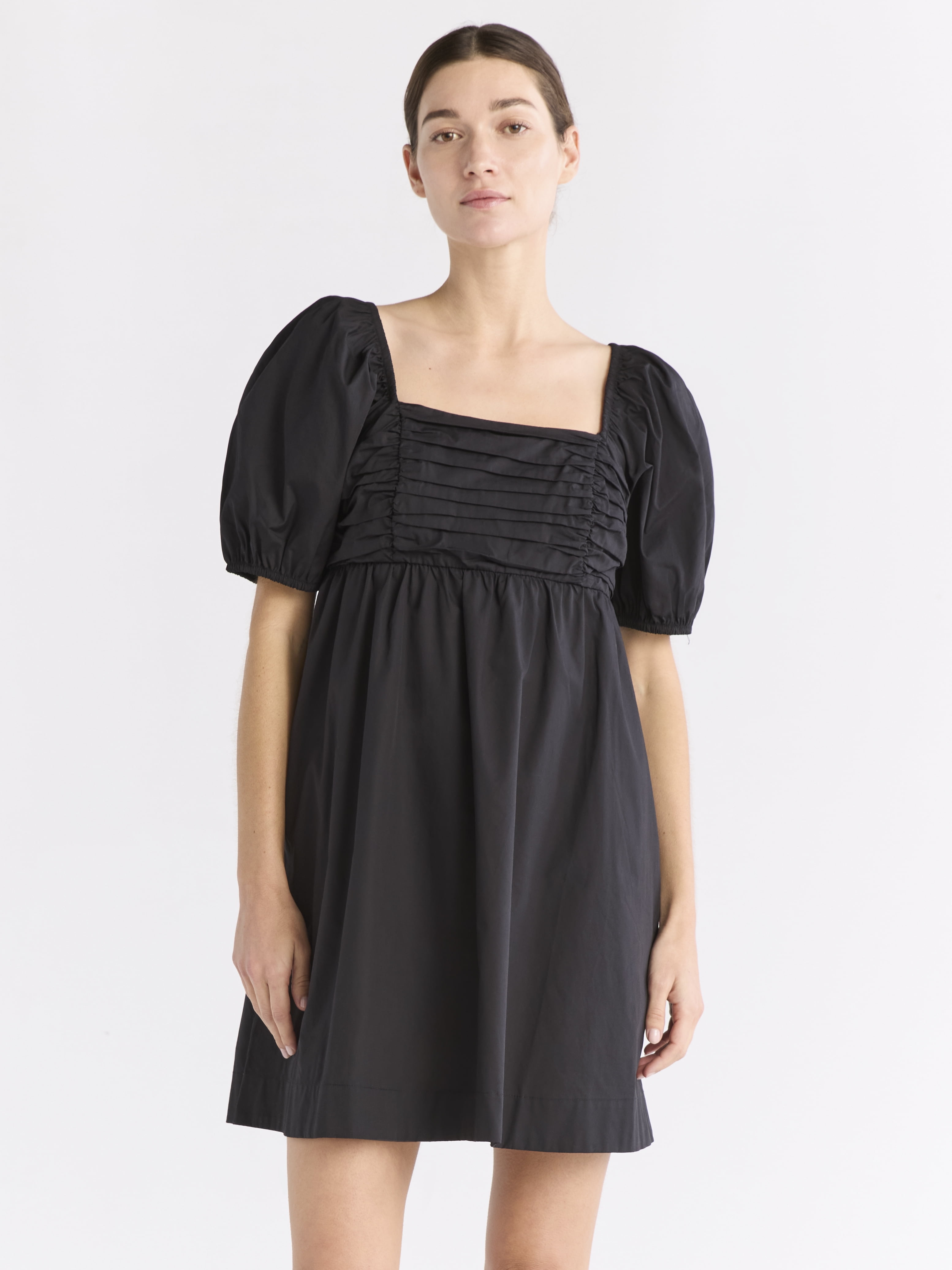 andwang double frill mini dressMサイズBLACK double frill mini dress