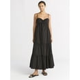 thumbnail image 1 of Free Assembly Women's Twist Front Cotton Maxi Dress, Sizes XS-XXXL, 1 of 3