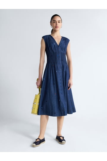 Free Assembly Denim Dresses in Womens Dresses - Walmart.com