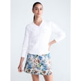 thumbnail image 1 of Free Assembly Women's and Women's Plus Cotton Cable Knit Sweater, Midweight, Sizes XS-4X, 1 of 6