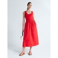 thumbnail image 1 of Free Assembly Women's and Women's Plus U-Neck Mixy Dress, Sizes XS-4X, 1 of 4