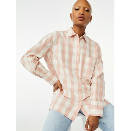 Actual Color: Misty Rose Gingham, Clothing Size: S