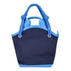 Free Assembly Women's Canvas Tote Bag, Navy/Blue