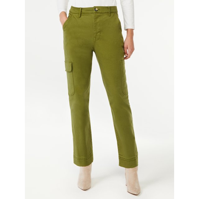 Free Assembly Women s Cargo Pants Walmart com
