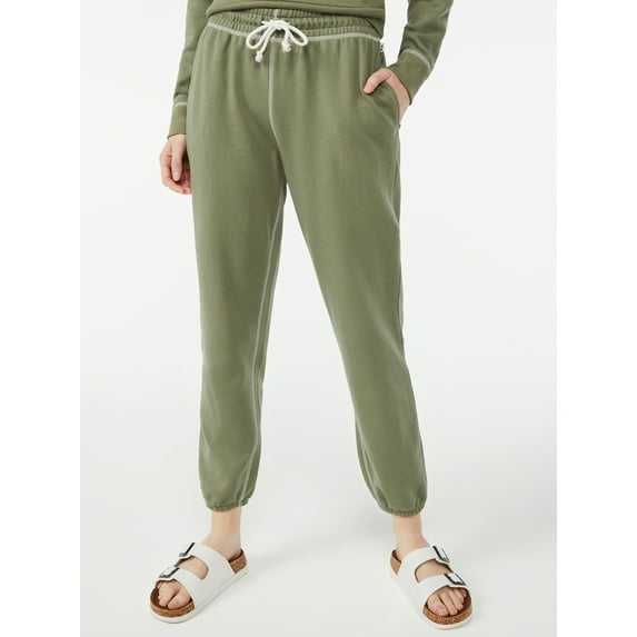 Free Assembly Women's Classic Cotton Blend Sweatpants