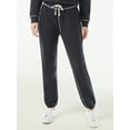 thumbnail image 1 of Free Assembly Women's Classic Cotton Blend Sweatpants, 1 of 6