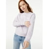 Free Assembly Women's Classic Raglan Sweatshirt