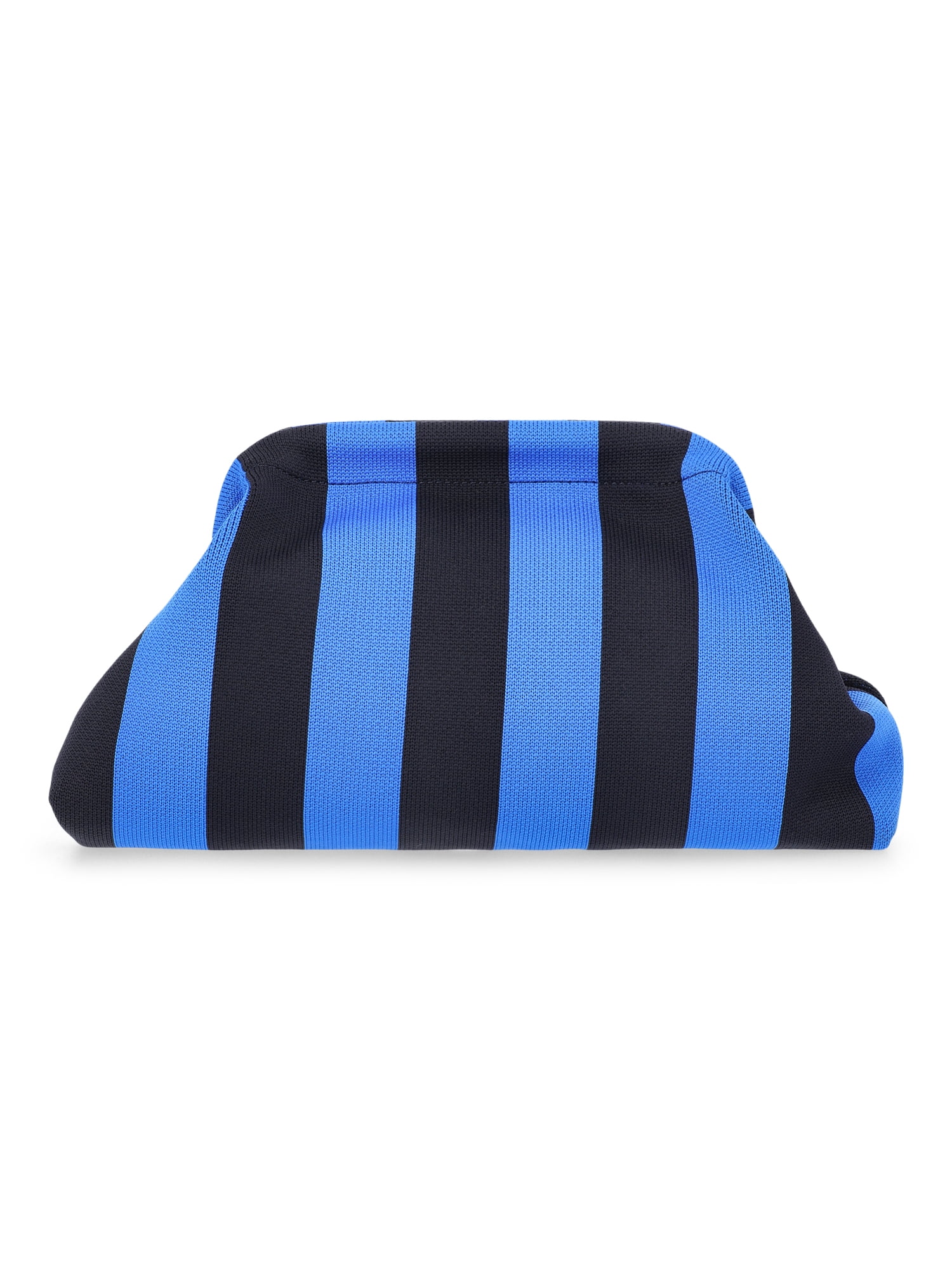 Free Assembly Women's Knit Clutch Handbag, Navy/Blue