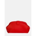 thumbnail interactive-video image 1 of Free Assembly Women's Faux Leather Clutch Handbag, Red Engine, 1 of 7