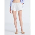 thumbnail image 1 of Free Assembly Women's Cotton Eyelet Coverup Shorts, Sizes XXS-XXL, 1 of 6